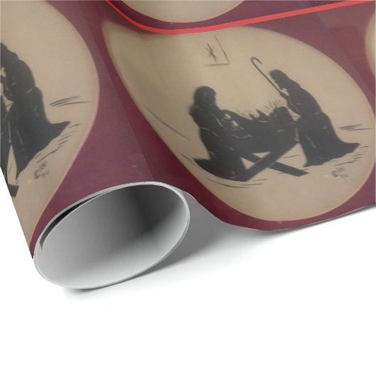 HET NATIVITEITSCHRISTMAS-WRAPPAPIER CADEAUPAPIER (Rol Hoek)