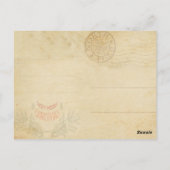 Het Nativiteitskerstfeest Jezus Adoratie Briefkaar Briefkaart (Achterkant)