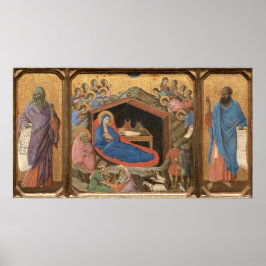 Het Nativiteitsprogramma Duccio di Buoninsegna Fin Poster
