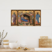 Het Nativiteitsprogramma Duccio di Buoninsegna Fin Poster (Keuken)