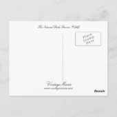 Het natuurreservaat van de nationale parken briefkaart (Achterkant)