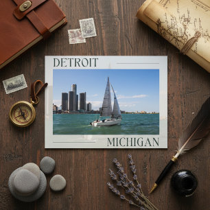 Het Nautical Adventure Briefkaart van Detroit