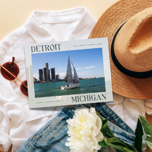 Het Nautical Adventure Briefkaart van Detroit
