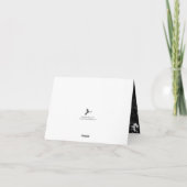 Het Nautical Lighthouse Wedding Collectie Bedankkaart (Achterkant)