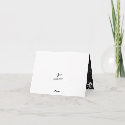 Het Nautical Lighthouse Wedding Collectie Bedankkaart (Achterkant)