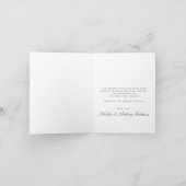 Het Nautical Lighthouse Wedding Collectie Bedankkaart (Binnen)