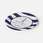 Het Nautical Lighthouse Wedding Collectie Papieren Bordje (Gekanteld)