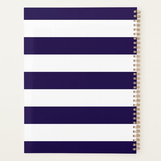 Het Nautical Lighthouse Wedding Collectie Planner (Achterkant)