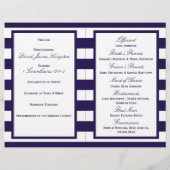 Het Nautical Lighthouse Wedding Collectie Programm (Achterkant)