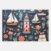 Het nautische inpakpapier (Voorkant 3)