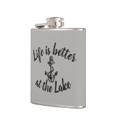 HET nautische LEVEN IS BETER IN DE LAK EN VOOR HET Heupfles (Links)