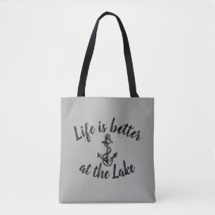 HET nautische LEVEN IS BETER IN DE LAK EN VOOR HET Tote Bag