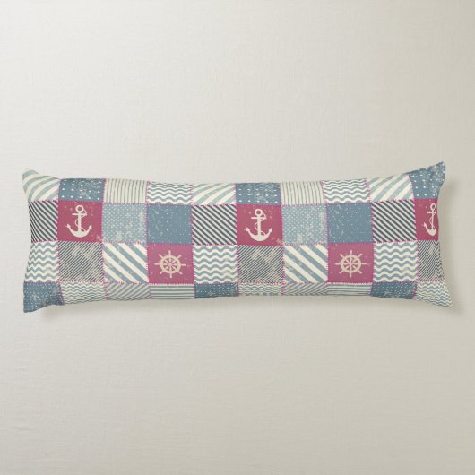 Het Nautische Ontwerp van het Wielanker van het Sc Lichaamskussen (Achterkant)