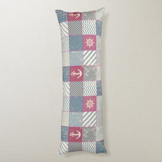 Het Nautische Ontwerp van het Wielanker van het Sc Lichaamskussen (Achterkant (Verticaal))