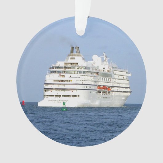 Het navigeren van de Zeeen Ornament (voorkant)