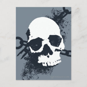 Het Necrocer Skull-symbool Briefkaart