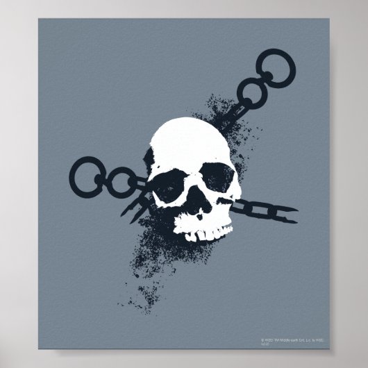 Het Necrocer Skull-symbool Poster (Voorkant)