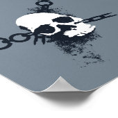 Het Necrocer Skull-symbool Poster (Hoek)