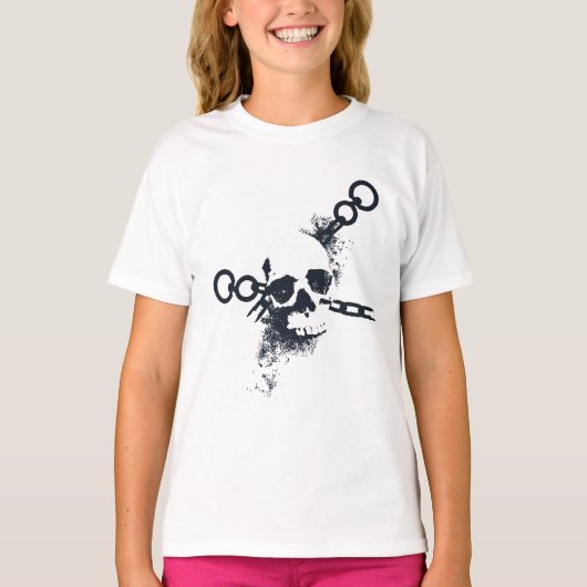 Het Necrocer Skull-symbool T-shirt (Voorkant)