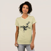 Het Necrocer Skull-symbool T-shirt (Voorkant volledig)