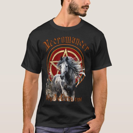 Het Necromancer Paard T-shirt (Voorkant)