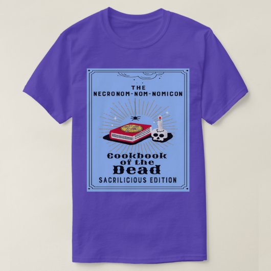 Het Necronomnomicon Cookbook van de Dood T-shirt (Design voorkant)