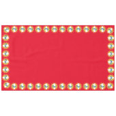 Het nederful Cute Colorful 1st Birthday Party Them Tafelkleed (Voorkant (Horizontaal))