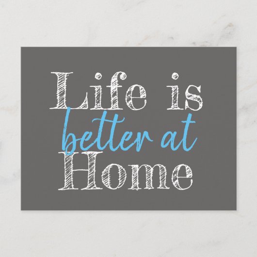 HET NEDERLANDS LEVEN IS BETER IN HET HUIS | BRIEFKAART (Voorkant)