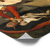 Het Nederlands spreekwoord - Pieter Bruegel Poster (Hoek)