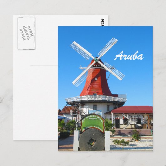 Het Nederlandse Briefkaart Mill (Voorkant / Achterkant)