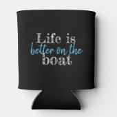 HET NEDERLANDSE LEVEN IS BETER AAN DE BOAT | BLIKJESKOELER (Achterkant)