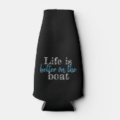 HET NEDERLANDSE LEVEN IS BETER AAN DE BOAT | FLESJESKOELER (Voorkant)