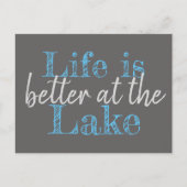 HET NEDERLANDSE LEVEN IS BETER IN HET LICHT | BRIEFKAART (Voorkant)