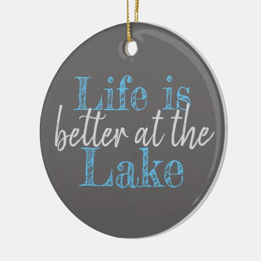 HET NEDERLANDSE LEVEN IS BETER IN HET LICHT KERAMISCH ORNAMENT (Links)