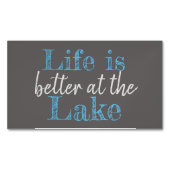 HET NEDERLANDSE LEVEN IS BETER IN HET LICHT | MAGNETISCH VISITEKAARTJE (Voorkant)