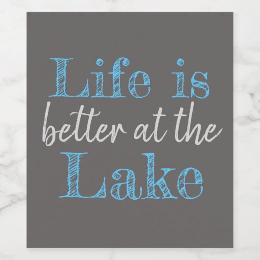 HET NEDERLANDSE LEVEN IS BETER IN HET LICHT | WIJN ETIKET (Enkel label)