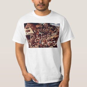 Het Nederlandse spreekwoord van Bruegel D. Ä. Pie T-shirt