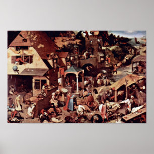 Het Nederlandse woordenboek van Bruegel D. Ä. Piet Poster