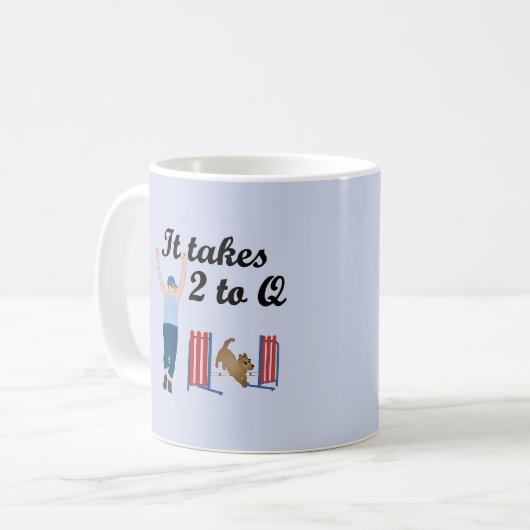 Het neemt 2 tot Q Koffiemok (Voorkant links)