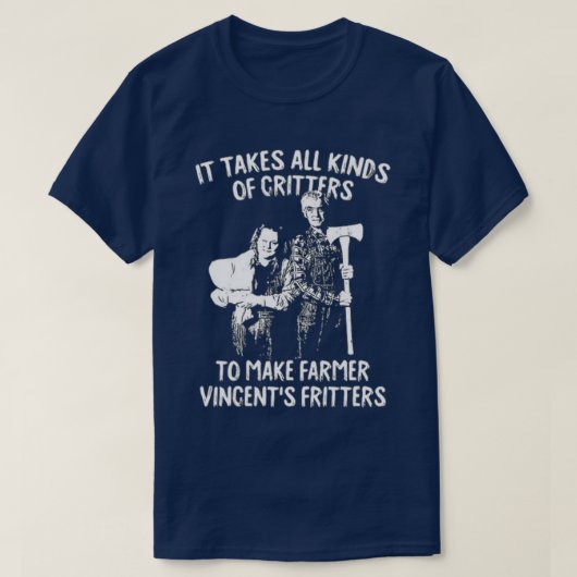 HET NEEMT ALLE SOORTEN KRITTERS T-SHIRT (Design voorkant)