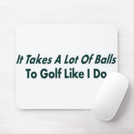 Het neemt ALot van Kogels Muismat (Met muis)