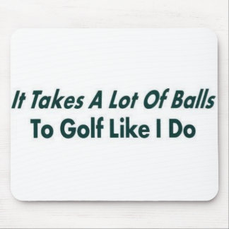 Het neemt ALot van Kogels Muismat