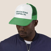 Het neemt ALot van Kogels Trucker Pet (In situ)