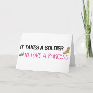 Het neemt een Militair om van een Prinses te Kaart