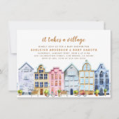 Het neemt een plunderend geneutraal Baby shower Kaart (Voorkant)