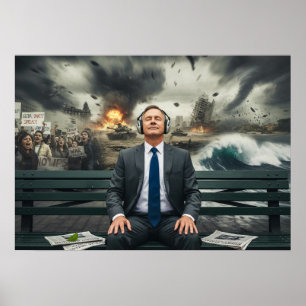 Het negeren poster