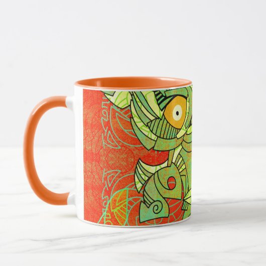 Het negeren van de Aspidistra Mok (Links)