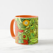 Het negeren van de Aspidistra Mok (Voorkant links)