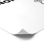 Het negeren van Interruptie Funny Poster (Hoek)