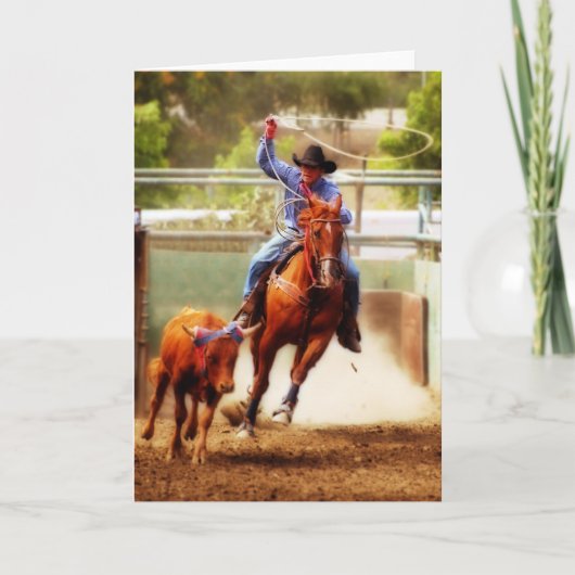 Het nemen van AIM Blank Inside Wenskaart Kaart (Voorkant)